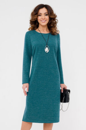 Платье Аделина (48-54) изумрудный