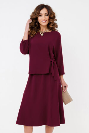 Костюм Ариадна (46-56) бордовый