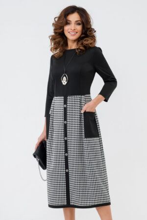 Платье Линда (44-50)черный